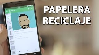 Papelera de reciclaje para Android  Con borrado automático [upl. by Odlonra828]