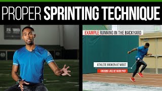 Proper Sprinting Technique  Posture [upl. by Brookner]