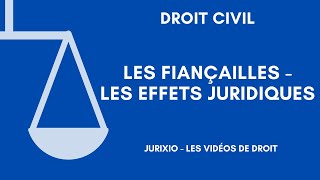 Les fiançailles  les effets juridiques 22 [upl. by Oel]