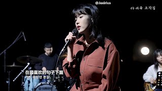 【中韓字幕】IU  Winter Sleep Live Clip現場版 中字 [upl. by Calan]