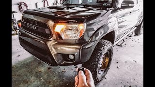 Viper remote start review and START ISSUE FIX in Toyota Tacoma [upl. by Nehtan]