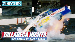 The Crash That Changed Ricky Bobbys Life  Talladega Nights  CineStream [upl. by Adnohs]