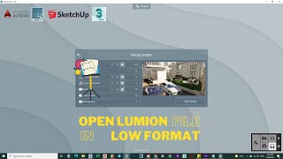 Open lumion 11 file to lumion 10Migrate to a newer version of LumionSave lumion file in low format [upl. by Esiom]