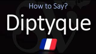 How to Pronounce Diptyque CORRECTLY [upl. by Irtimd511]