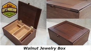 Walnut Jewelry Box [upl. by Yerfej373]