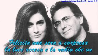 Albano Carrisi amp Romina Power quot FELICITA quot With LyricsHD [upl. by Ydorb]