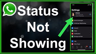 WhatsApp Status Not Showing FIXED [upl. by Fulks952]