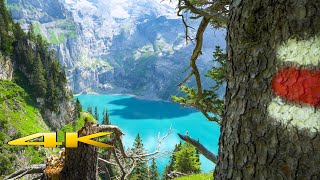 Oeschinensee Kandersteg 4K 🇨🇭 [upl. by Kyne916]