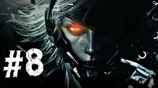 Metal Gear Rising Revengeance Gameplay Walkthrough Part 8  GRAD Tank Boss  Mission 3 [upl. by Relyks]