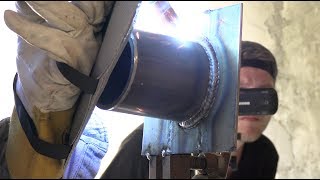 Miller Multimatic 220 Mig Welding Techniques [upl. by Seyer]