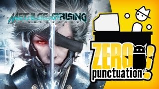 METAL GEAR RISING REVENGEANCE Zero Punctuation [upl. by Ellasal181]