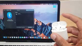 Connect Airpods to Macbook  How To [upl. by Arocet]