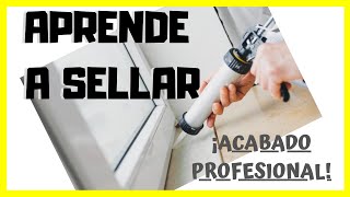 💖Aplicar Silicona Aprender a SELLAR 😎TRUCOS PROFESIONALES [upl. by Nwahsiek614]