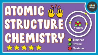 Atomic Structure Protons Electrons amp Neutrons  Chemistry [upl. by Icat166]