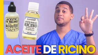 ACEITE DE RICINO PARA QUE SIRVE  3 COSAS [upl. by Arlinda]