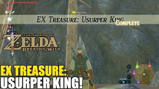 EX Treasure Usurper King  Usurper King Helmet Location Botw [upl. by Yoshiko]