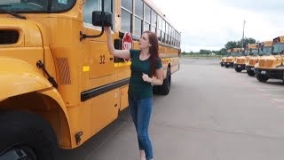 CDL PreTrip Inspection Demonstration on a School Bus [upl. by Ardnaxela]