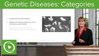 Genetic Diseases Categories – Genetics  Lecturio [upl. by Notsahc427]