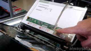 Laptop white screen repair acer [upl. by Rauch769]