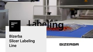 Bizerba Slicer labeling line [upl. by Moreno]