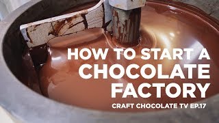 How to Start a Chocolate Factory  Ep17  Craft Chocolate TV [upl. by Therese]