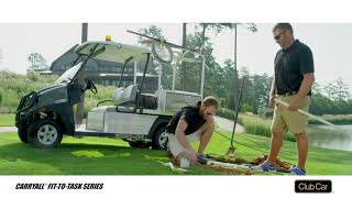 Club Car Carryall FitToTask Series Facilities Engineering [upl. by Gurevich]