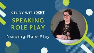 OET Speaking Role Play  Nursing FULL SUBTEST [upl. by Valle]