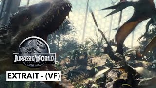 Jurassic World  Extrait  la Volière la mort de Masrani  VF [upl. by Silber]