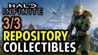 Repositpoy All Collectibles Skull amp Audio Logs Location  Halo Infinite [upl. by Sucramad]