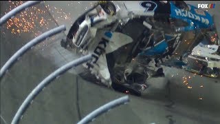 NASCAR Cup Series 2020 Daytona 500 Final Laps  Ryan Newman Horrible Crash [upl. by Philana391]