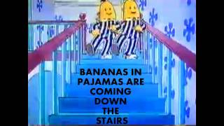 BANANAS IN PAJAMAS THEME amp LYRICS [upl. by Corene]