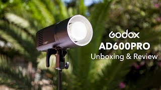 Godox AD600Pro Witstro Portable Studio Flash Unboxing and Review  Whats Different [upl. by Arodoeht]