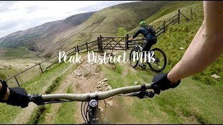 Mountain Biking Peak District  Castleton Jacobs Ladder Edale Loop [upl. by Pembroke590]