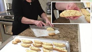 DELICIOUS Almond Biscotti  Traditional Italian Recipe [upl. by Yllek39]