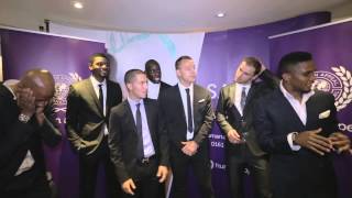 Chelsea FC Players promoting Human Appeal Charity and Chak89 [upl. by Uriel19]