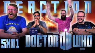 Doctor Who 5x1 REACTION quotThe Eleventh Hourquot [upl. by Forrest970]