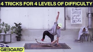 4 Tricks for 4 Levels of Difficulty  Giboard [upl. by Oap863]