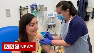 OxfordAstraZeneca Covid vaccine safe and effective study shows  BBC News [upl. by Romine]