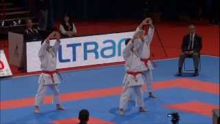 Team Kata KANKU DAI by Japan National Team  21st WKF World Karate Championships [upl. by Einniw]