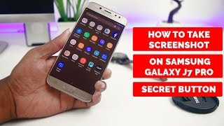 How To Take Screenshot On Samsung Galaxy J7 Pro [upl. by Mick]