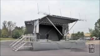 Stageline SL100 Mobile Stage [upl. by Nelram]