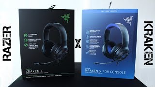 UNBOXING  RAZER KRAKEN X [upl. by Enelia]