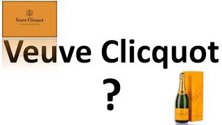 How to say Veuve Clicquot CORRECTLY French Champagne Pronunciation [upl. by Nazay]