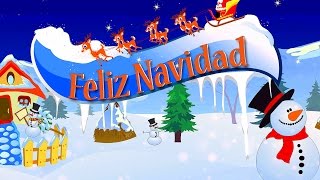 Feliz Navidad  Full Carol With Lyrics  Best Christmas Carols For Kids [upl. by Shauna736]