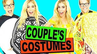 Fans Pick Our Couples Halloween Costumes 2017 [upl. by Brunell416]