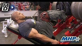 Victor Martinez Intense Leg Training [upl. by Schnur]