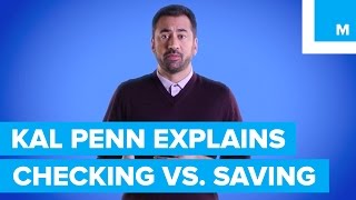 Whats the Difference Between Checking amp Savings Kal Penn Explains  Mashable [upl. by Perot]