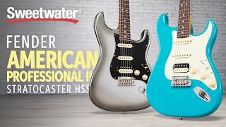 Fender American Professional II HSS Stratocaster Playthrough [upl. by Cormier]