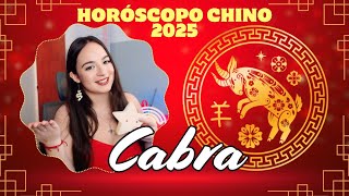 SERPIENTE 2025 HORÓSCOPO CHINO  CABRA PREDICCIONES 🐐 [upl. by Duile265]