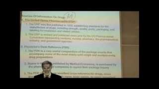 Pharmacology Introduction Part 1 by professor fink [upl. by Ssitnerp676]